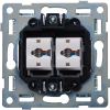 Donel Механизм компьютерной розетки 2-й RJ45 cat.6/ClassE, серия N96 Collect, DTM16600