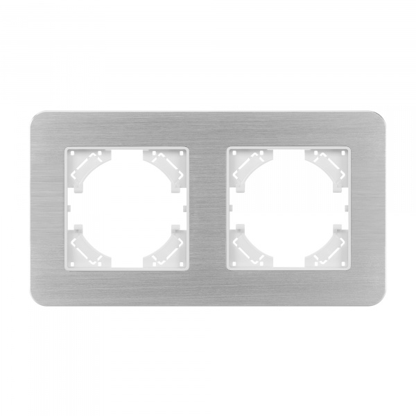 Arlight Рамка алюминиевая FRM-AKIRY-AL-2-SR (-)