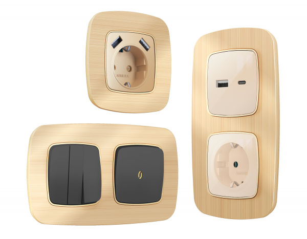 Рамка OMEGA Radian (Шампань Металл шлифованный) 4-ая OF580304