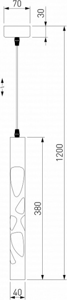Подвесной светодиодный светильник DLR037 12W 4200K кофейный Eurosvet DLR037 12W 4200K