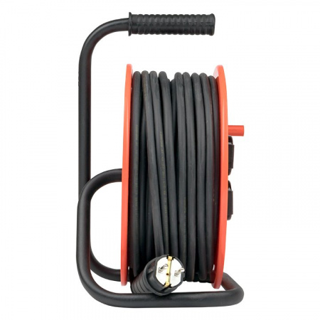 EKF PROxima Удлинитель на катушке "Атлант 2.0" 4 гнезда 30м с заземлением КГ 3*1,5 16А/3,5кВт IP44