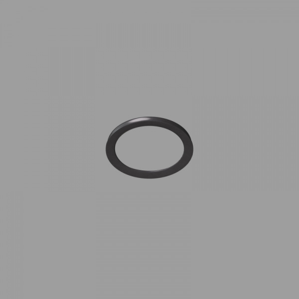 DK2085-BK Фиксирующее кольцо для светильников серии INVIZ DK2080-WH, DK2081-WH, черное, ABS-пластик
