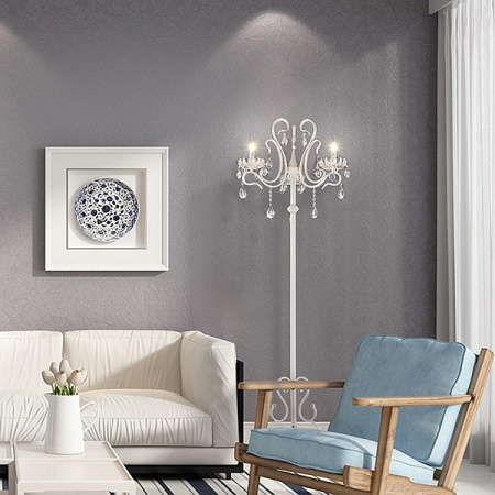 Торшер классический 12205/3F белый Eurosvet Etna