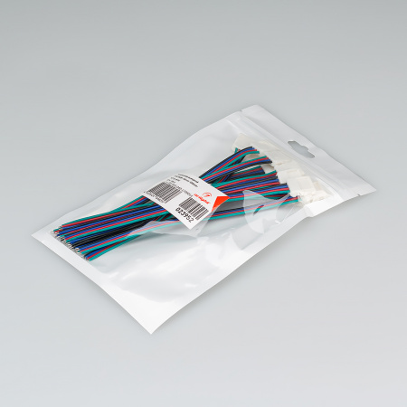 Arlight Коннектор выводной FIX-RGB-10mm-150mm-X1 (4-pin) (-)