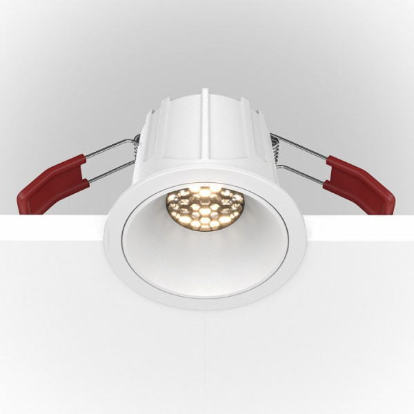 Встраиваемый светильник Downlight DL043-01-10W3K-RD-W Maytoni Alfa