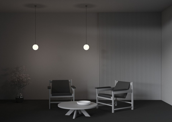 Подвесной светильник Technical P039PL-5W4K-10INS-B Maytoni Luna