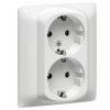 Legrand Galea Life Белый Розетка 2-ая с/з