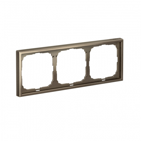 Systeme Electric ArtGallery Мокко Рамка 3-ая, универсальная