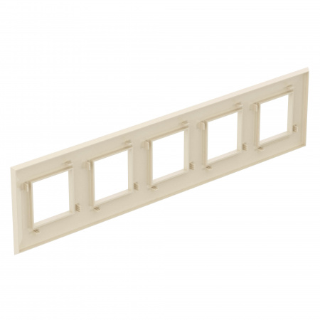 DKC Avanti Ванильная дымка Рамка 10 модулей