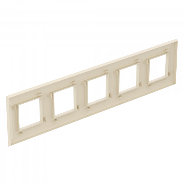 DKC Avanti Ванильная дымка Рамка 10 модулей