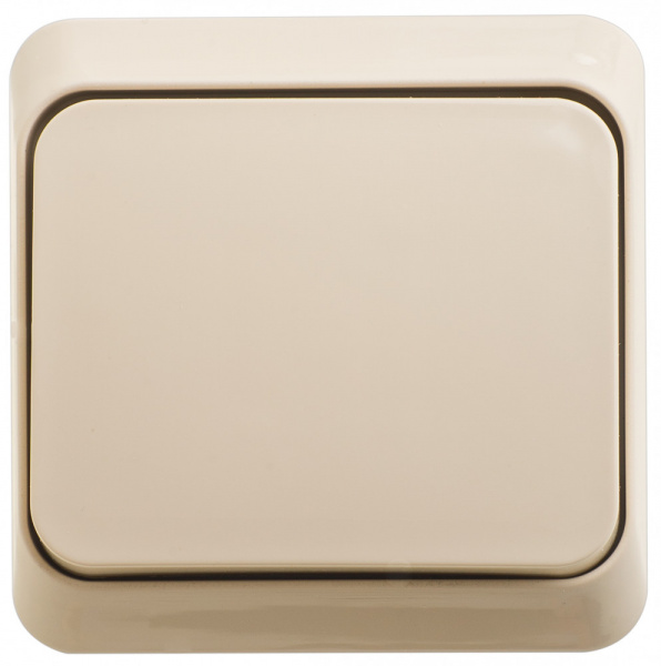 SE Этюд наруж Крем Выключатель кнопочный