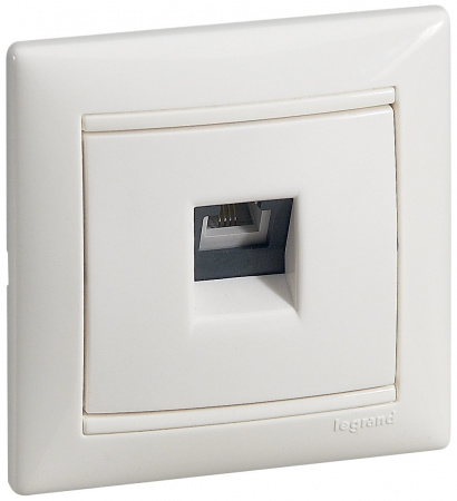 Legrand Valena Бел Розетка ТЛФ 1-ая