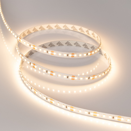 Arlight Лента RT-A120-10mm 48V Warm3000 (9.6 W/m, IP20, 2835, 30m) (Открытый)