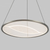 Подвесной светодиодный светильник 40027/1 LED серый Eurosvet Occhio