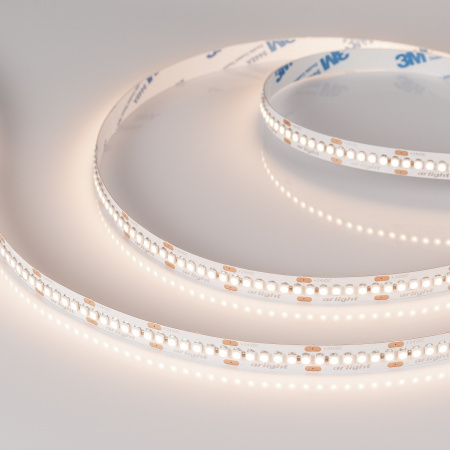 Arlight Лента RT-A240-10mm 24V Warm3500 (19.2 W/m, IP20, 3528, 5m) (Открытый)