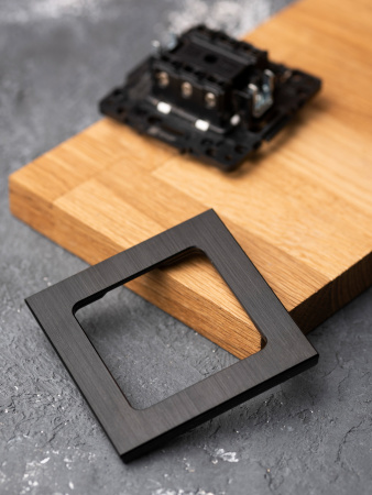 EKF PROxima Стокгольм Черный Металл Рамка 1-ая