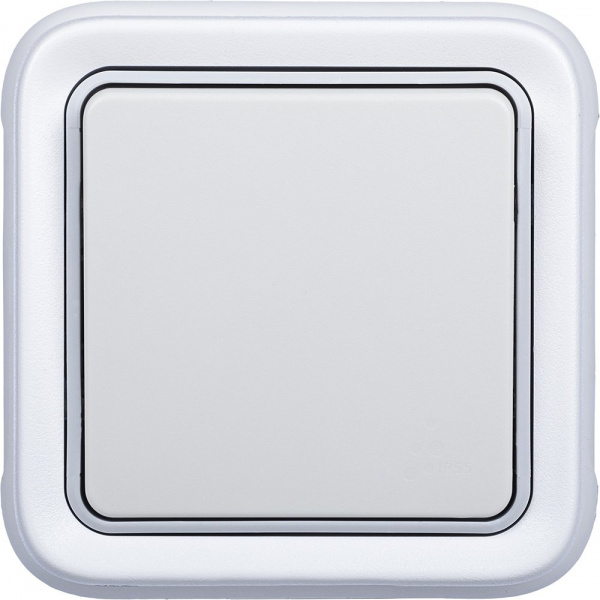 Legrand Plexo Белый Рамка 1-ая с суппортом, для внутреннего монтажа IP55