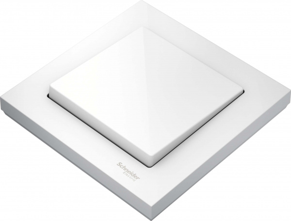 SE Merten SM M-Pure Полярно-Бел Рамка 1-ая