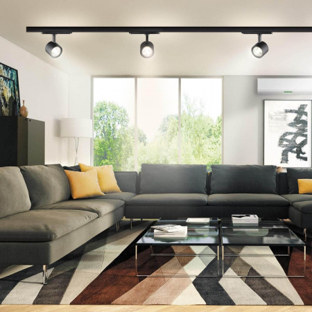 Трековый светодиодный светильник Novotech Port Curl 358330