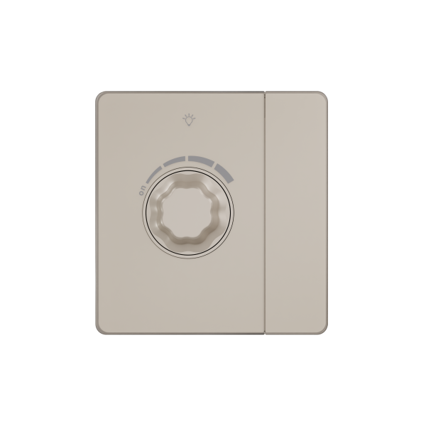 Systeme Electric Systeme Infinity Песчаный берег Светорегулятор TRIAC c выключателем 300Вт