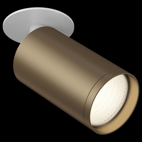 Встраиваемый светильник (Набор) C049CL-1WBZ(C049CL-01W(1шт.), TRA020-01BZ(1шт.)) Maytoni Focus S