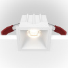 Встраиваемый светильник Downlight DL043-01-10W4K-SQ-W Maytoni Alfa