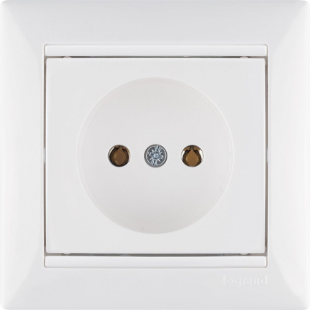 Legrand Valena Бел Розетка 1-ая б/з