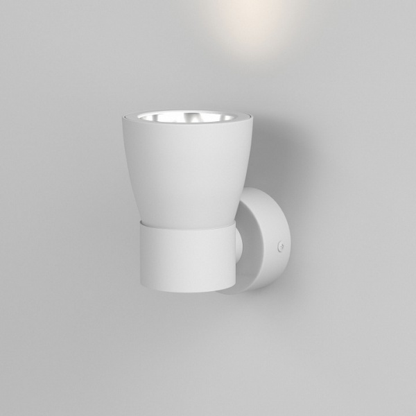 Светильник настенный Cono MRL 1027 белый/серебро Elektrostandard Cono a061049