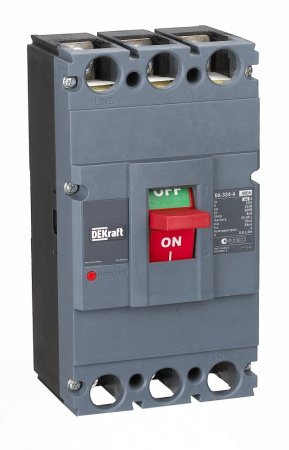 DEKraft Силовой Автоматический выключатель 3P 400А c Ir=320А-400А 70кА ВА-334 DEKraf DEKraft Силовой Автоматический выключатель 3P 400А c Ir=320А-400А 70кА ВА-334 DEKraf