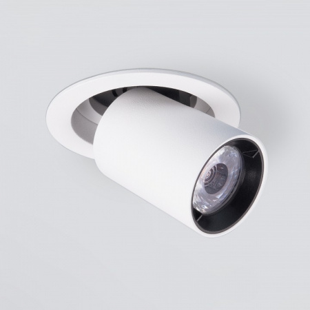 Встраиваемый точечный светодиодный светильник 9917 LED 10W 4200K белый матовый Elektrostandard Pispa a052448