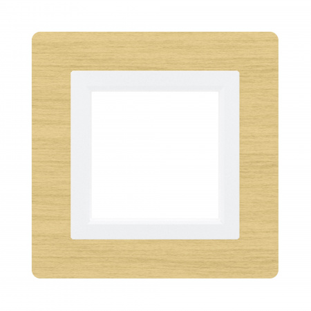 DKC Avanti Беленый дуб Дерево Рамка 2 модуля