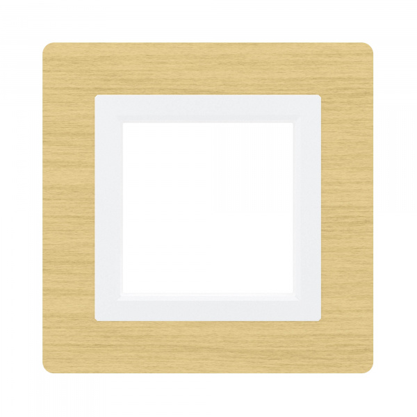 DKC Avanti Беленый дуб Дерево Рамка 2 модуля