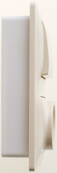 SE Glossa Беж Блок: розетка с/з со шторками и 1-кл. выключатель