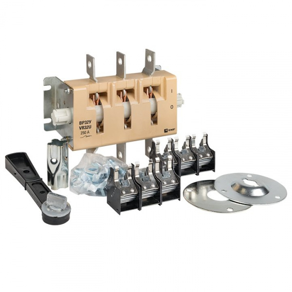 EKF PROxima Выключатель-разъединитель ВР32У-35В31250 250А 1 направ. с д/г камерами съемная левая/правая рукоятка MAXima