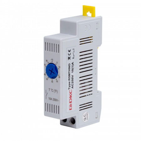 DKC Термостат модульный с регулируемым диапазоном температуры -10…+80°C, NO-контакт