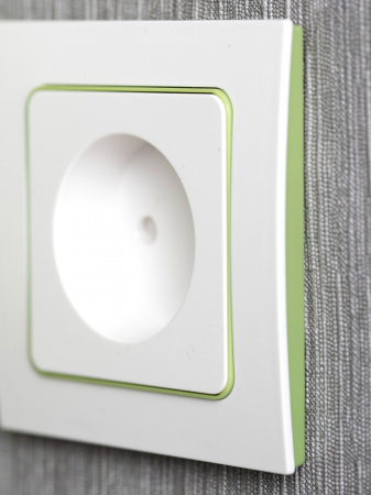 EKF PROxima Стокгольм Белый Линия зеленая Рамка 3-ая