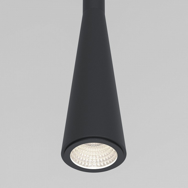 Светильник подвесной светодиодный Vist 7W 4000K черный 50312 LED Elektrostandard Vist a068608 Светильник подвесной светодиодный Vist 7W 4000K черный 50312 LED Elektrostandard Vist a068608