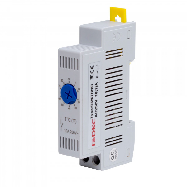 DKC Термостат модульный с регулируемым диапазоном температуры -10…+80°C, NO-контакт