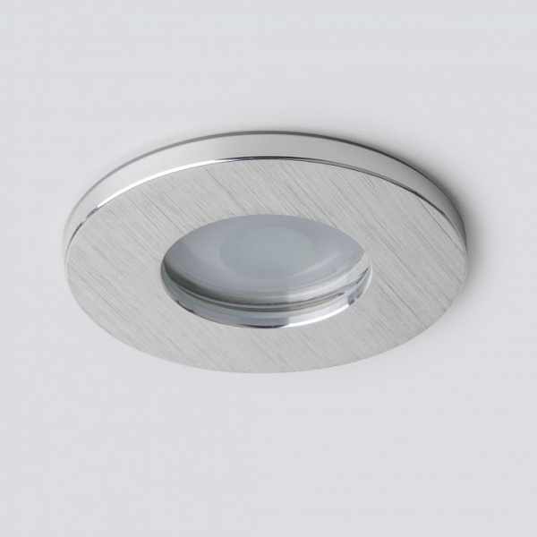 Влагозащищенный точечный светильник 125 MR16 серебро Elektrostandard Flickr a053359