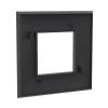 DKC Avanti Черный матовый Рамка 2 модуля