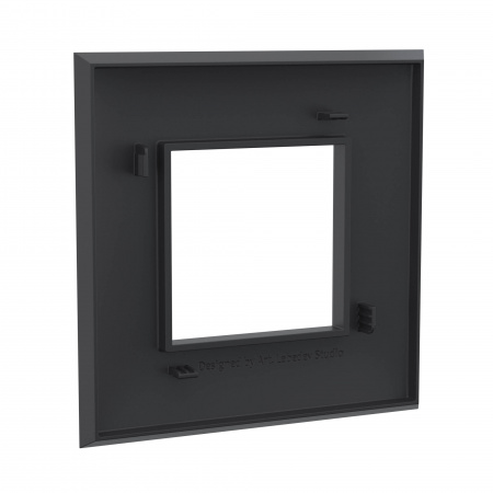 DKC Avanti Черный матовый Рамка 2 модуля