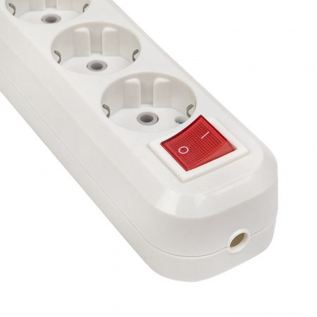 EKF PROxima Колодка 4 гн. 16А 3,5кВт c выкл. с/з Эксперт