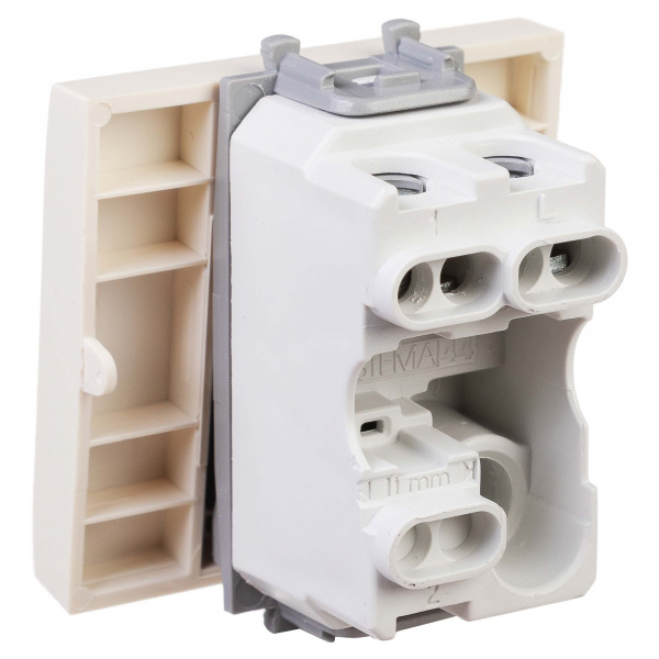 DKC Avanti Ванильная дымка Кнопка 16A 2 модуля