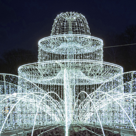 Arlight Светодиодная гирлянда ARD-STRING-CLASSIC-10000-WHITE-100LED-STD WHITE (230V, 7W) (Ardecoled, IP65)