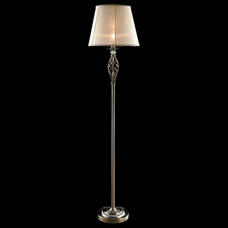 Торшер с абажуром 01003/1 античная бронза Eurosvet Selesta