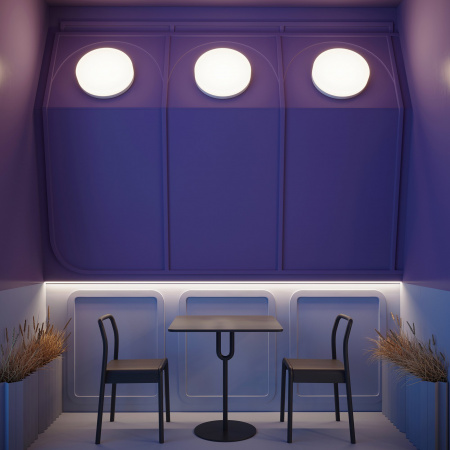 Потолочный светодиодный светильник Arlight CL-Smurf-R500-50W Day4000-Mix 037446