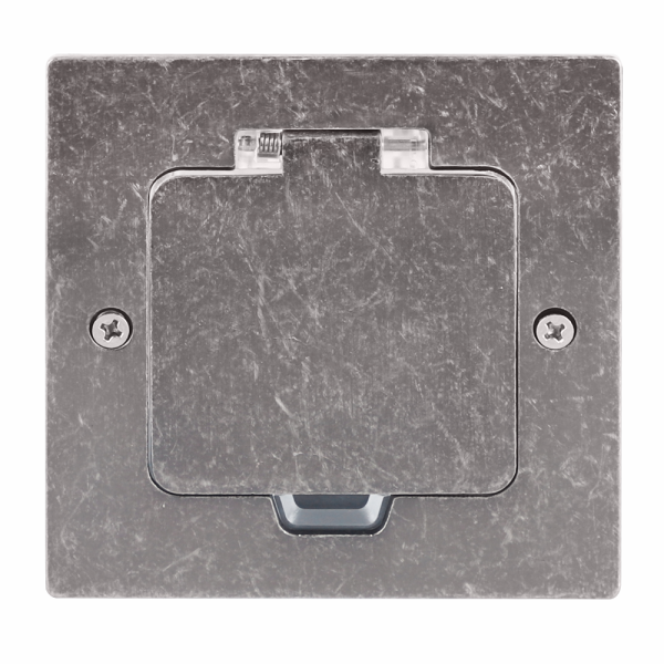 Donel Лючок Surface 2 мод. (1 мод. 45х45 мм.), оцинкованная сталь, IP44, (с уст. набором)