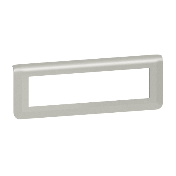 Legrand Mosaiс Рамка - Программа Mosaic - 8 модулей - алюминий