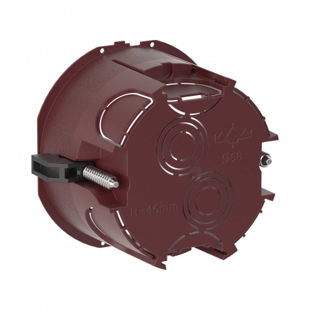 DKC Подрозеточная коробка для полых стен, глубиной 45мм, 2 модуля