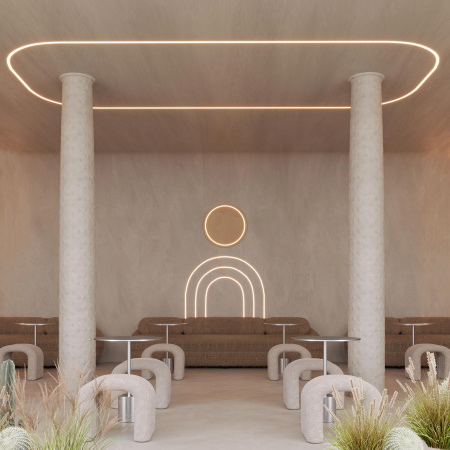 Arlight Профиль FANTOM-BENT-W23-SIDE-2000 ANOD (Алюминий)